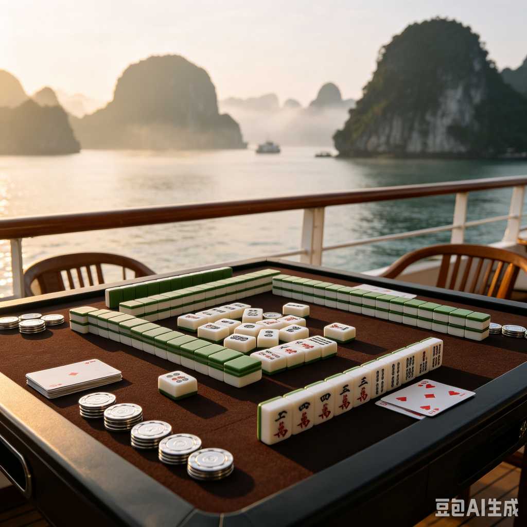 mah jongg set with carrying case